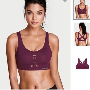 2/$60 🛍 VICTORIA Secret Sport Angel Max purple sports bra size 36D 🌂☂️🔮